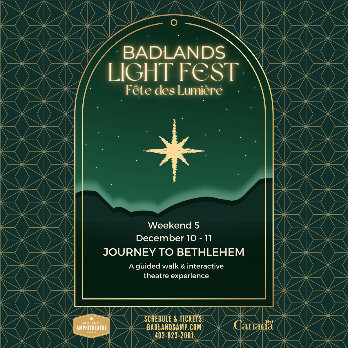 2022 Badlands Lightfest: Weekend 5