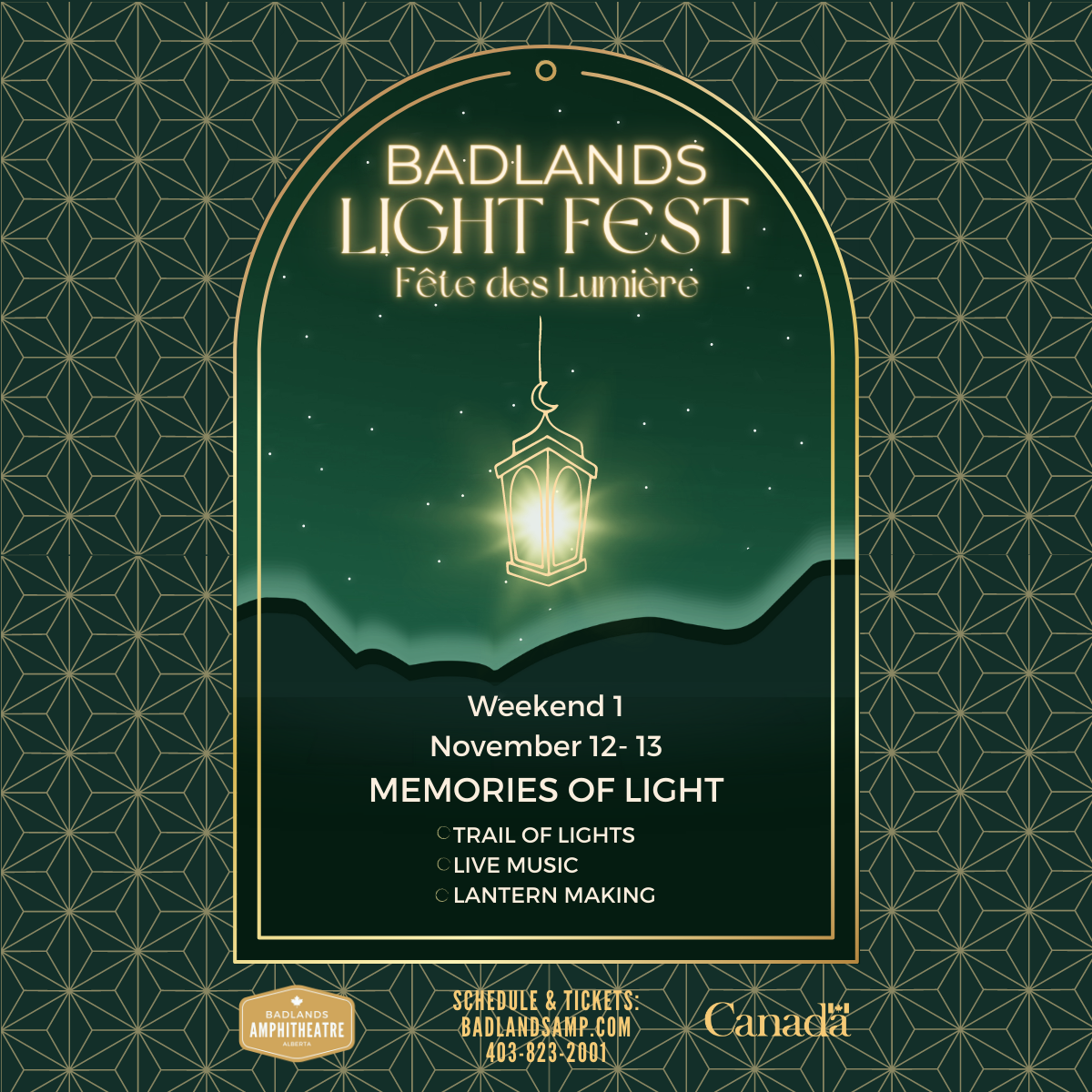 2022 Badlands Lightfest: Weekend 1