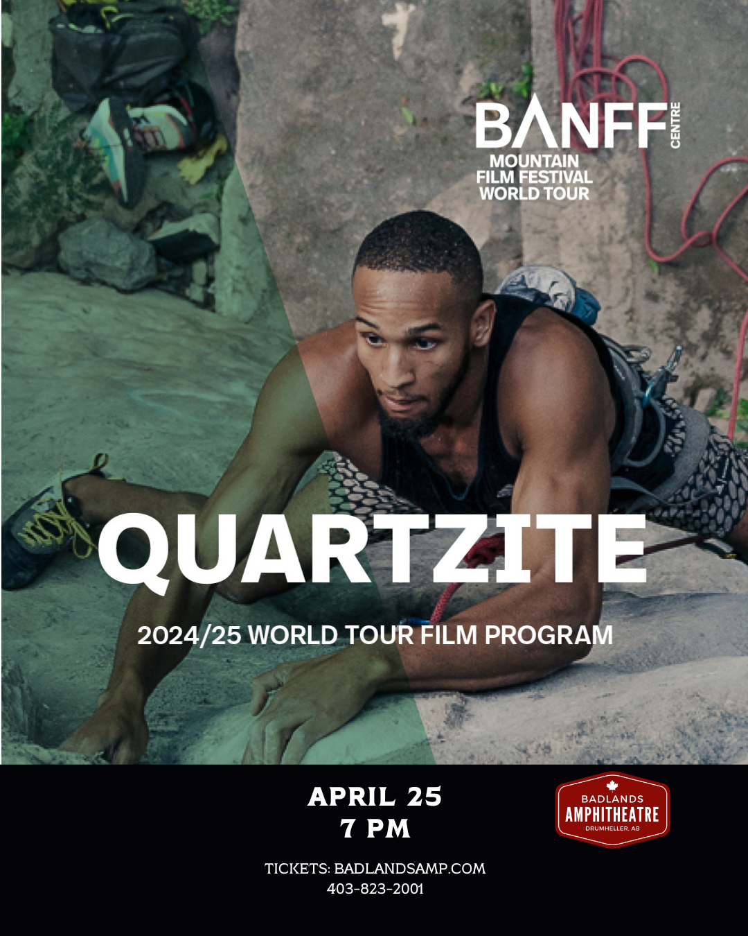 BANFF CENTRE MOUNTAIN FILM FESTIVAL WORLD TOUR