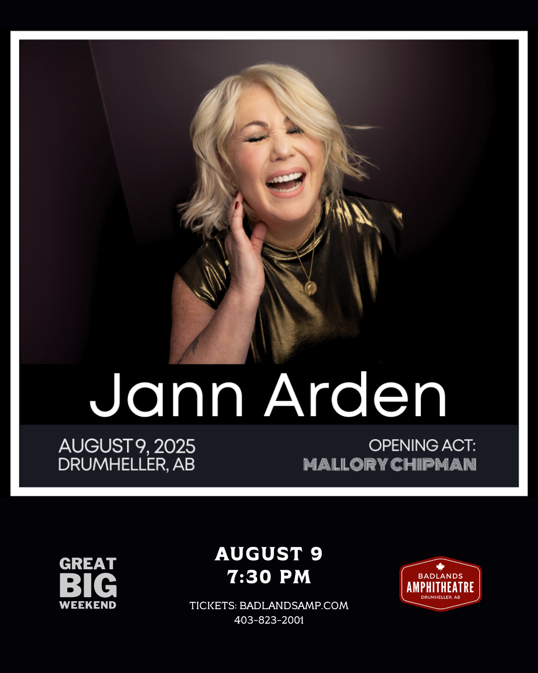 JANN ARDEN CONCERT